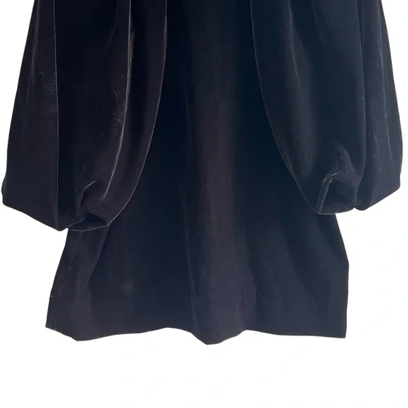 COS Velvet Puff-Sleeved Top dramatic pleated sleeve size 40 excellent condition - Picture 7 of 15